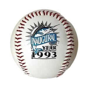Vintage 1993 Inaugural Season Year Florida Marlins Baseball Ball Brand New